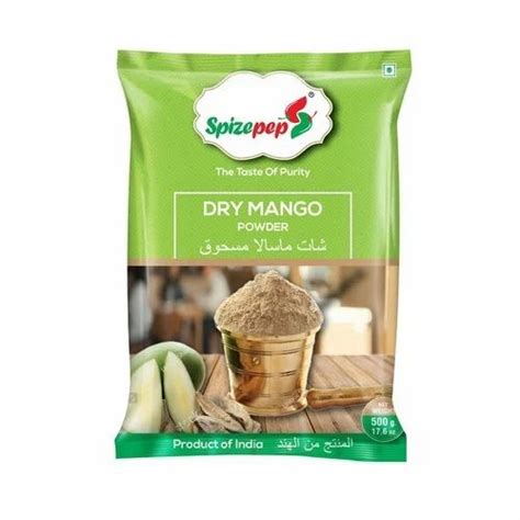 Spizepep 500 Gm Dry Mango Powder Packaging Packet At Rs 150 Kilogram