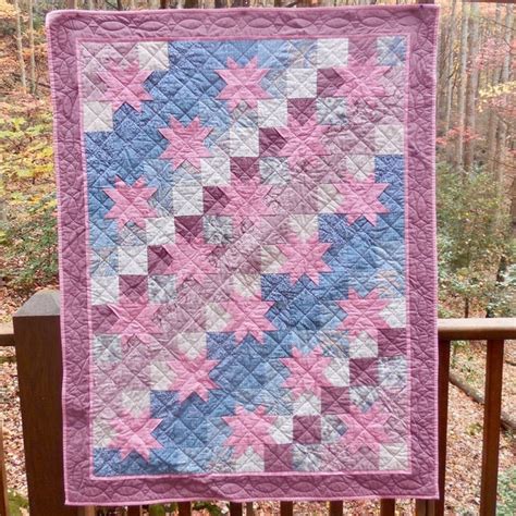 Falling Stars Quilt Pattern Etsy