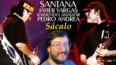 Santana con Javier Vargas Pedro Andrea y Raimundo Amador Sácalo en