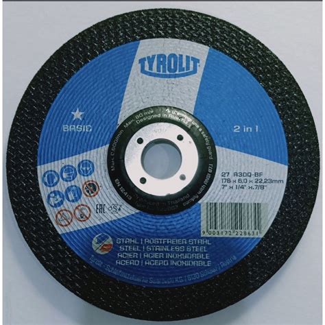 Tyrolit Basic Grinding Disc Cutting Disc Genuine Tyrolit