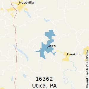 Utica (zip 16362), PA