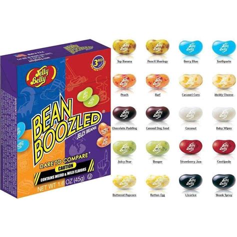 Beanboozled Jelly Beans Box 24 Count Candy Beans Harry Potter Jelly