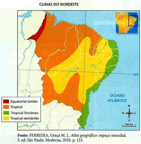 Geografia Fundamental Atividade 7 Ano Região Nordeste Aspectos