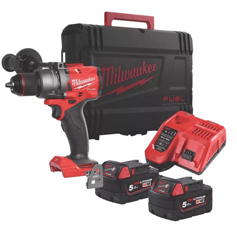 Milwaukee M18 FPD3 502X FUEL Gen 4 18V 2 X 5 0Ah Li Ion RedLithium