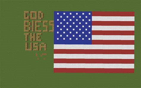 American Flag Minecraft Map