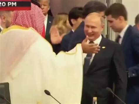 Putin Enthusiastically High Fived The Saudi Crown Prince At The G20 Summit Business Insider India