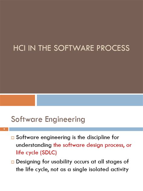 Lecture 12 Hci In The Software Process And Usability Engineering