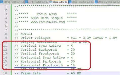 Working With The E Rb Fw C Mipi Display Part Focus Lcds