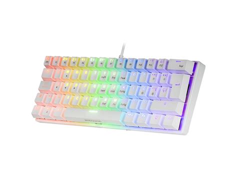 Teclado Mecânico FRGB MARS GAMING MK60 Branco Worten pt