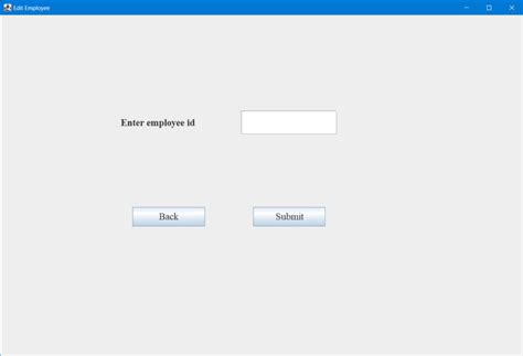 Employee Management System Project In Java Copyassignment