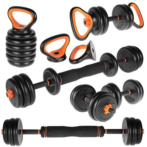 Zestaw Hantli Kg W Sztanga Kettlebell Sportvida Sportvida Sport