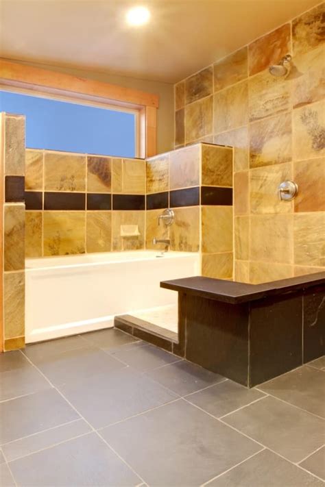 Brown Bathroom Floor Tile Ideas Flooring Ideas