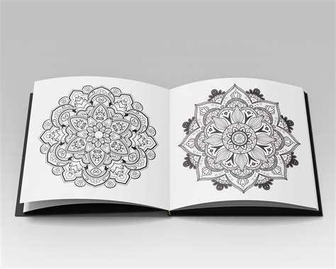 Coloring Book Design with Gorgeous Mandalas on Behance