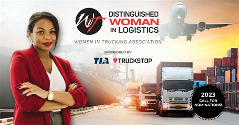 Women In Trucking Call For Nominations 2023 Distinguished Woman In