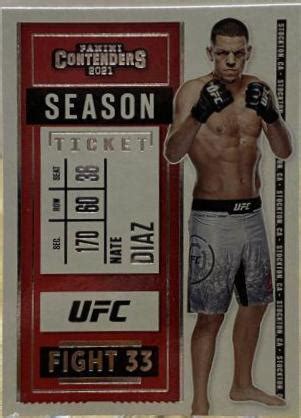 Nate Diaz 6 Prices 2021 Panini Chronicles UFC UFC Cards