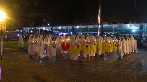 Tari Lilin Para Biarawati Di Pematangsiantar Paskah Oikumene Youtube