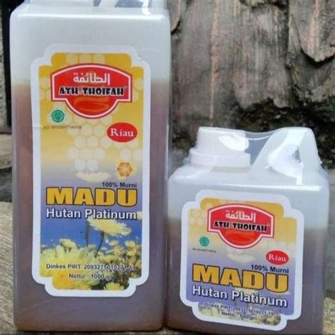 Jual Madu Hutan Platinum Ath Thoifah Gr Madu Hutan Murni Gram Di