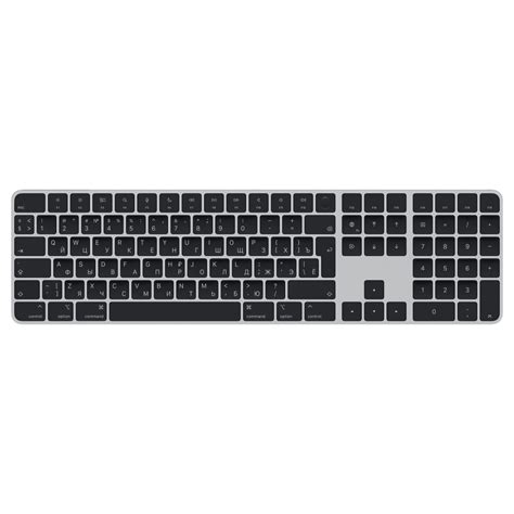 Ножничная клавиатура Apple Magic Keyboard c Touch ID и Numeric Keypad ...