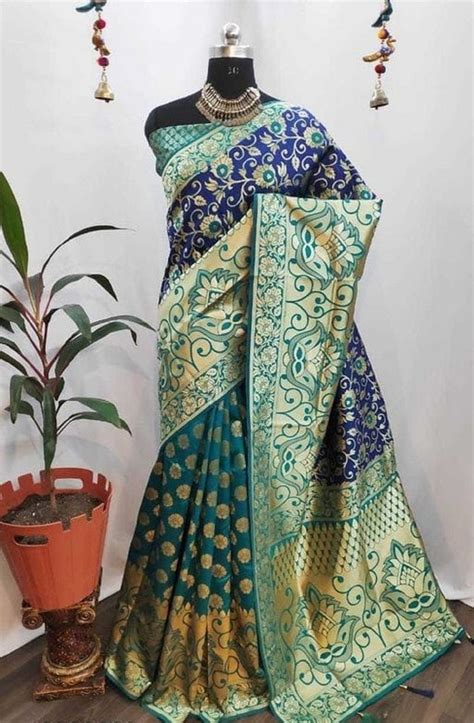 6 3 M With Blouse Piece Festive Wear Banarasi Silk Saree At Rs 480 In