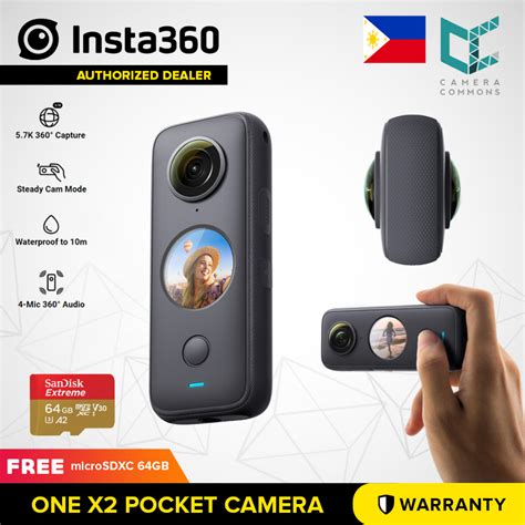 Insta One X Degree Waterproof Action Camera K Degrees