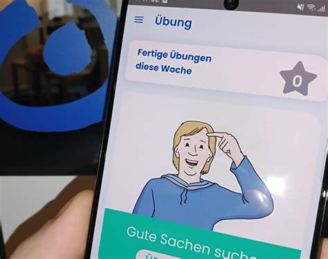 Glücklich leichte Gesundheits App für Menschen mit geistiger