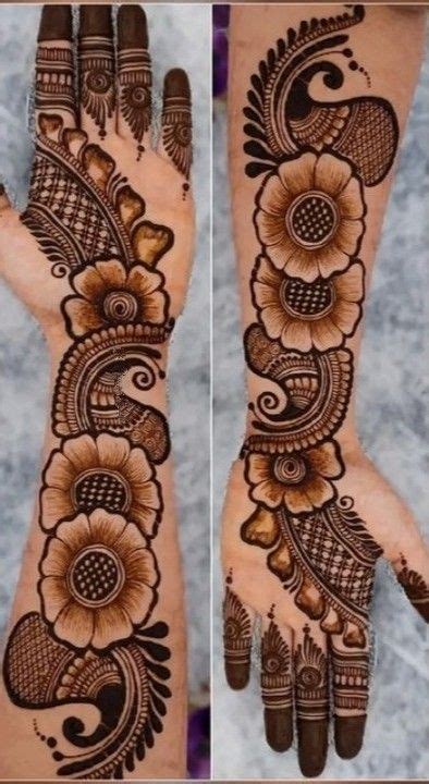 Henna Design For Front Hand Mehndi Designs Book Circle Mehndi