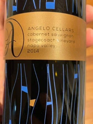 Angelo Cellars Stagecoach Vineyards Cabernet Sauvignon Vivino US