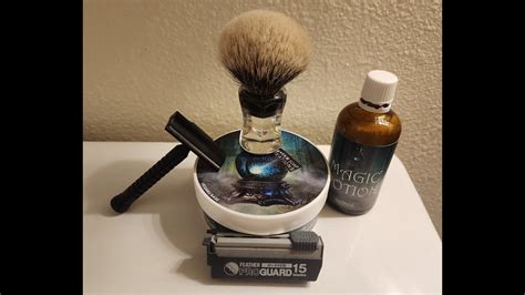 Friday Shave 23 June 2023 Razorock Black Hawk Feather Pro Guard MSC