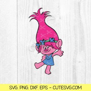 Princess Poppy Svg Princess Poppy Poppy Troll Svg Poppy Troll Poppy Svg