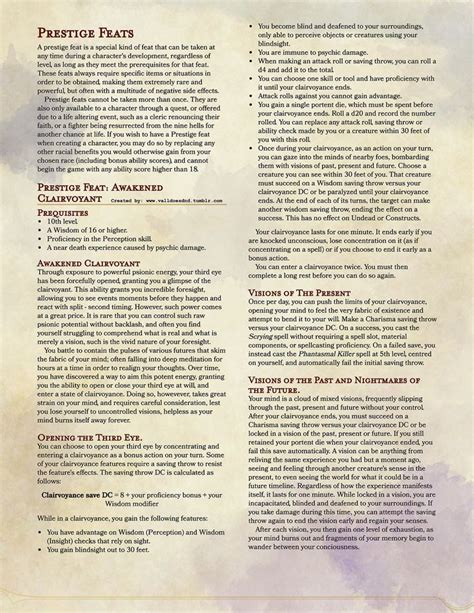 Vall Does Dandd Dungeons And Dragons Homebrew Dnd Feats Dandd Dungeons