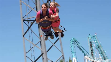 Red Hawk Darien Lake Savannah And Myself High Thrill Ride Darien Center