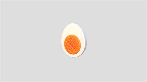 Half Boiled Egg Buy Royalty Free 3D Model By Bariacg 9ee466e