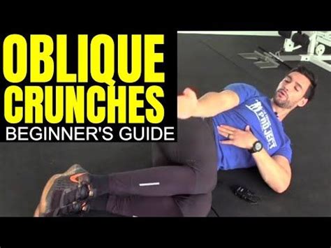 How to do oblique crunches for beginners get well rounded abs – Artofit