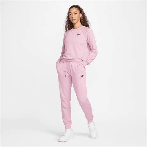 Nike Sportswear Essential Fleece Kadın Pembe Eşofman Altı