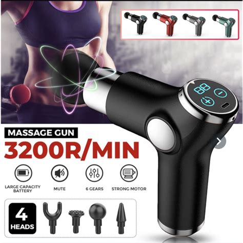 Mini Muscle Massage Gun 32 Speed Vibration Massager For Body Deep Pain