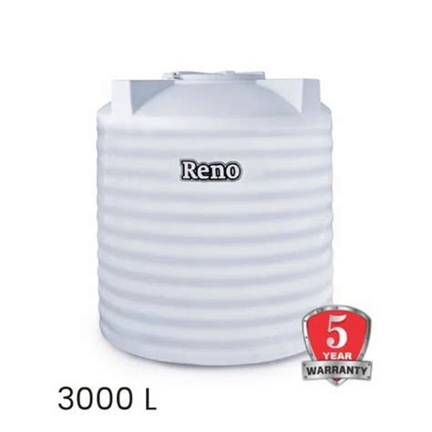 Sintex Reno White 3000 Litre White Water Tank At Rs 18000 Piece In