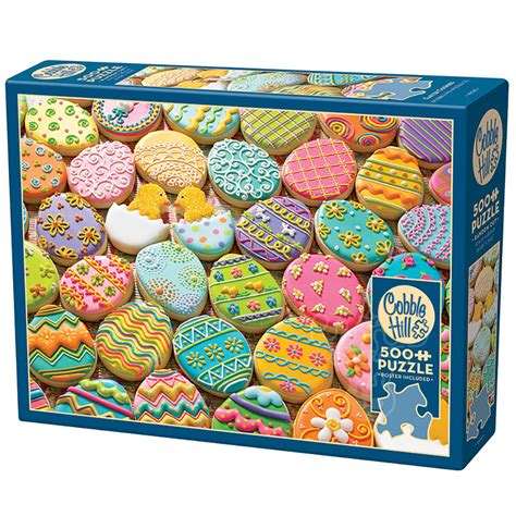 Cobble Hill Easter Cookies Puzzle 500pcs Puzzles Canada