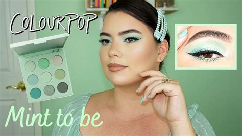 Colourpop Mint To Be Palette First Impressions Review YouTube