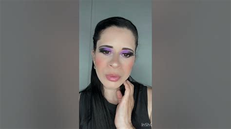 Los Resultados Del Maquillaje Negro Y Morado Youtube