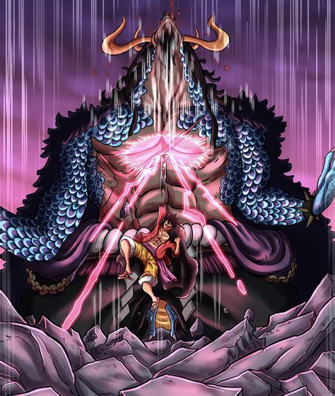 Luffy vs kaido by Medkids2119 on DeviantArt