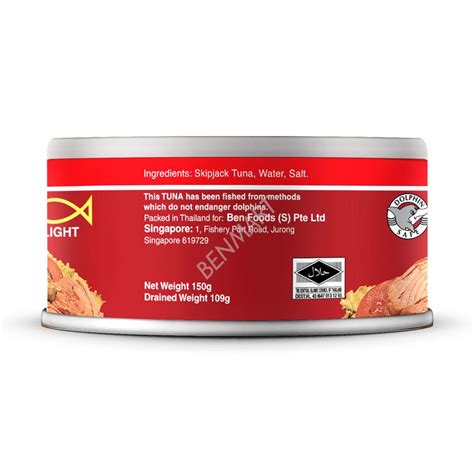 FARMLAND SKIPJACK TUNA CHUNKS IN BRINE 150G Ben Mart