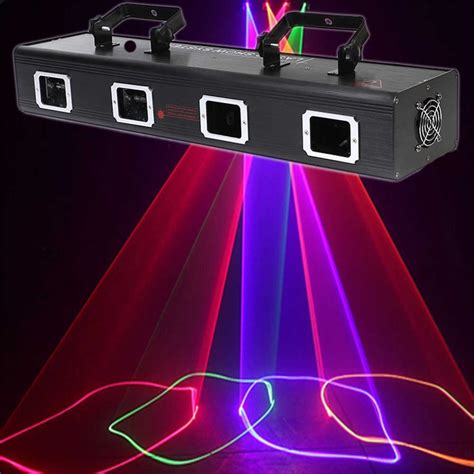 Luz Laser Para Fiestas Rojo Verde Azul Cuatrovientoscye V Cuotas Sin