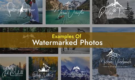 Watermarked Photos Examples to get ideas. - Photoposh