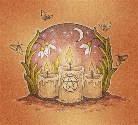 Imbolc Candles By Me Tal On Deviantart Artofit