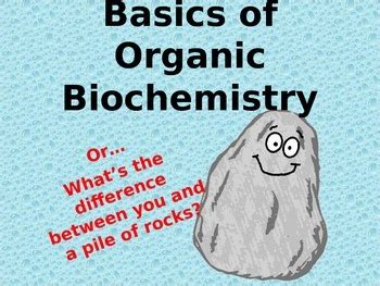 Basic Organic Chemistry Molecules By InTrePiD Education TpT