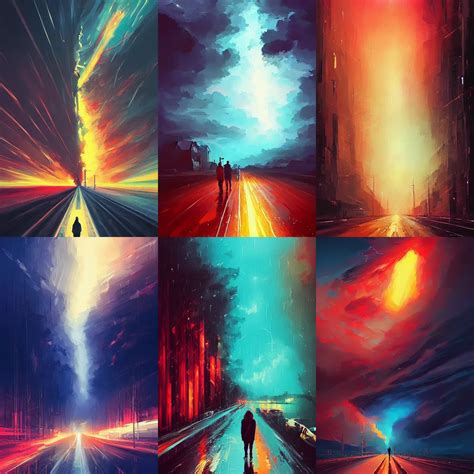 Feeling Of Despair Tornado Storm By Alena Aenami Stable Diffusion