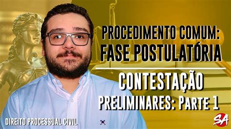 CONTESTAÇÃO PRELIMINARES Parte 1 PROCEDIMENTO COMUM FASE