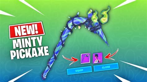 The Only Way To Get The Minty Pickaxe Easyand Legit Method Fornite Youtube