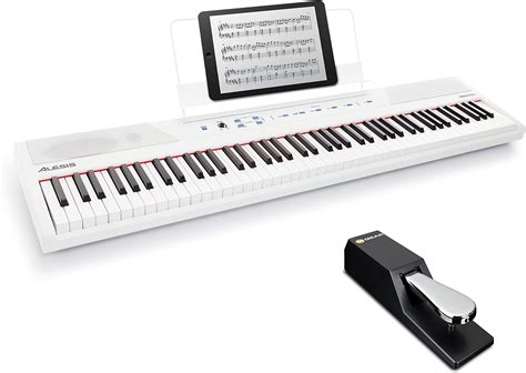 Alesis Recital White Piano Num Rique De Couleur Blanche M Audio Sp