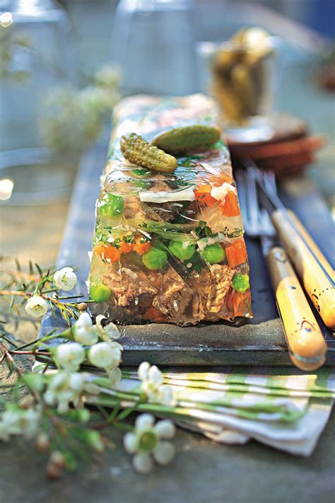 Recette terrine de boeuf en gelée Marie Claire